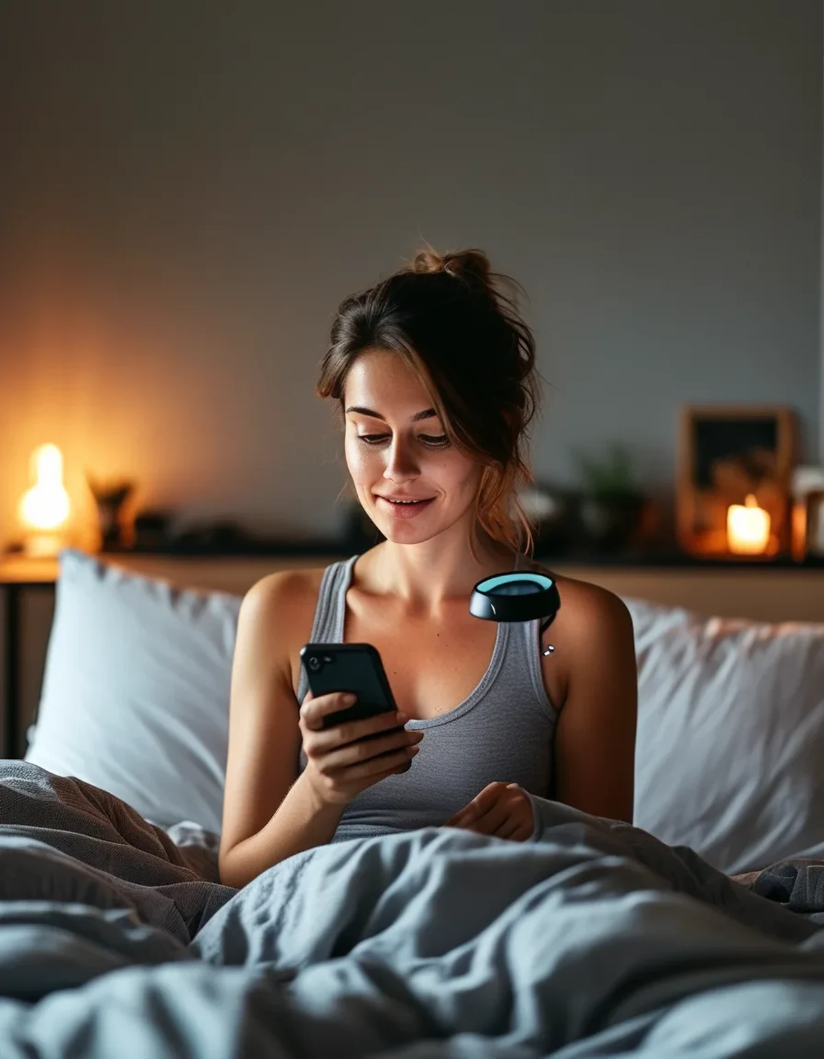 The Reading-in-Bed Position That's Quietly Adding to Your Tech Neck