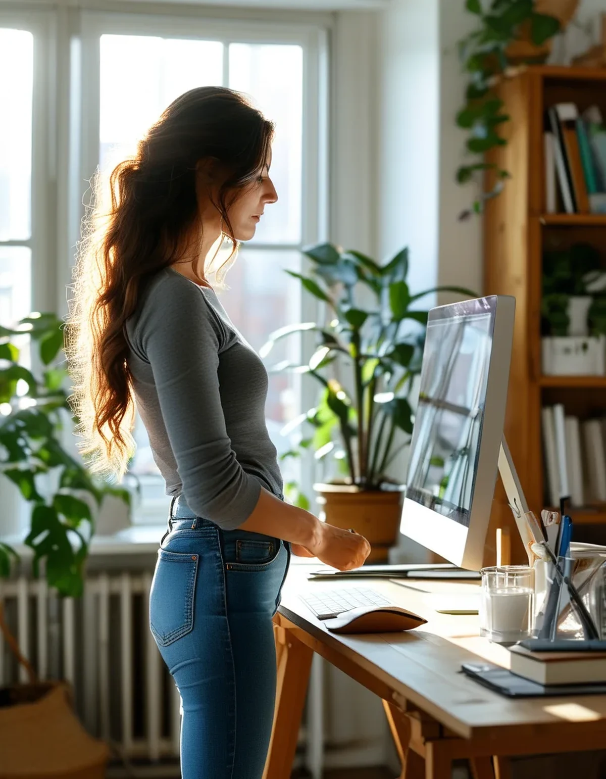 Why a Standing Desk Alone Doesn't Fix Tech Neck (And What Actually Does)