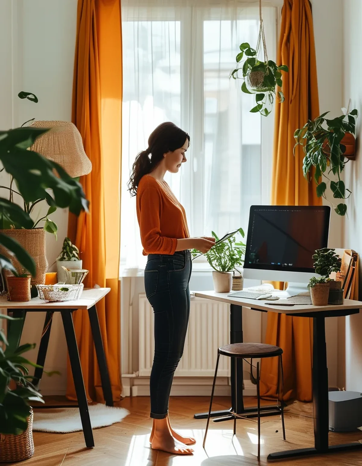 Why a Standing Desk Alone Doesn't Fix Tech Neck (And What Actually Does)