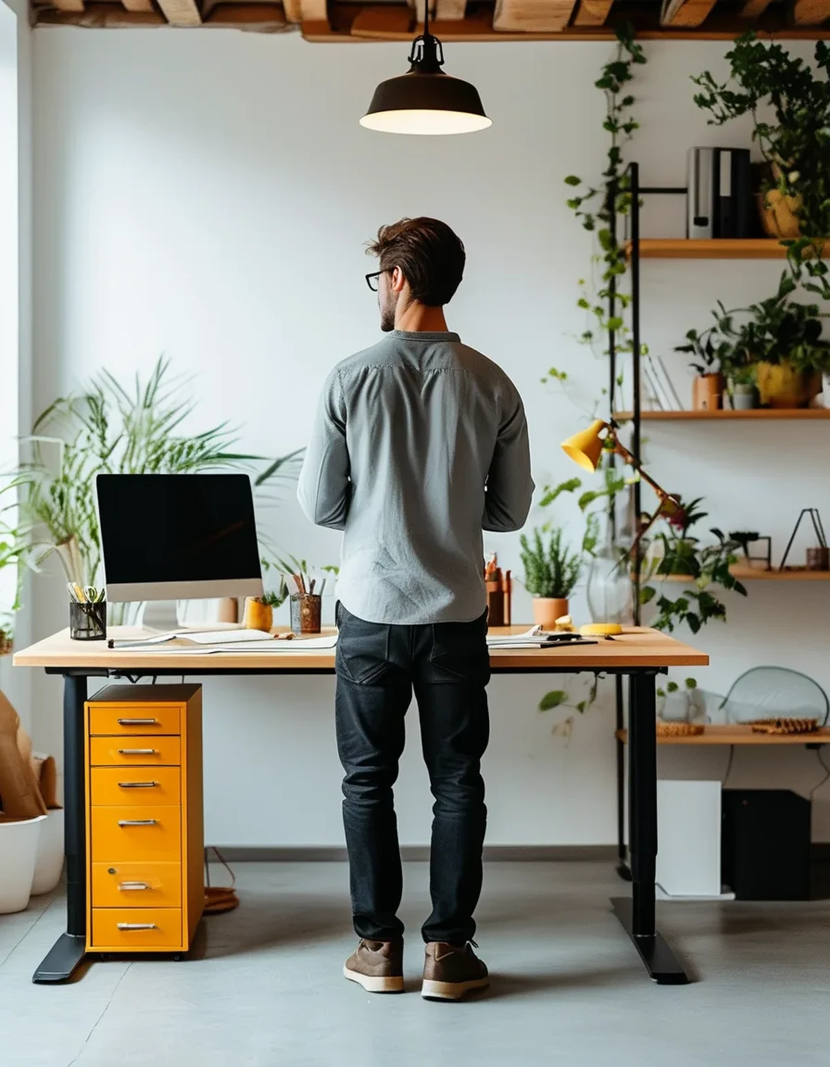 Why a Standing Desk Alone Doesn't Fix Tech Neck (And What Actually Does)