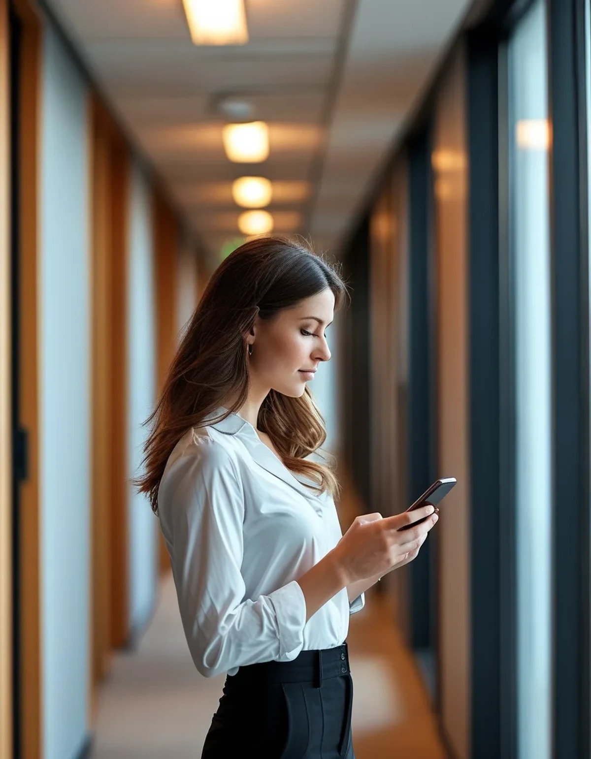 Tech Neck and Standing Meetings: Why Checking Your Phone Between Meetings Undoes Your Posture Work