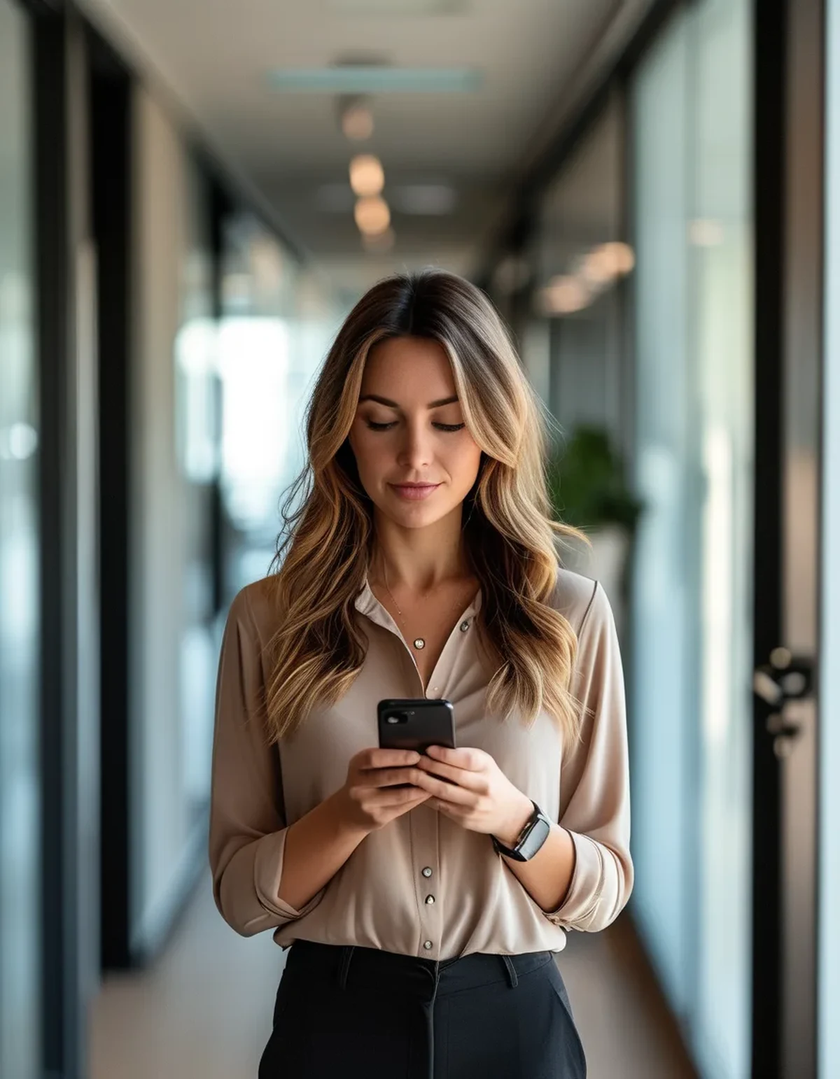 Tech Neck and Standing Meetings: Why Checking Your Phone Between Meetings Undoes Your Posture Work