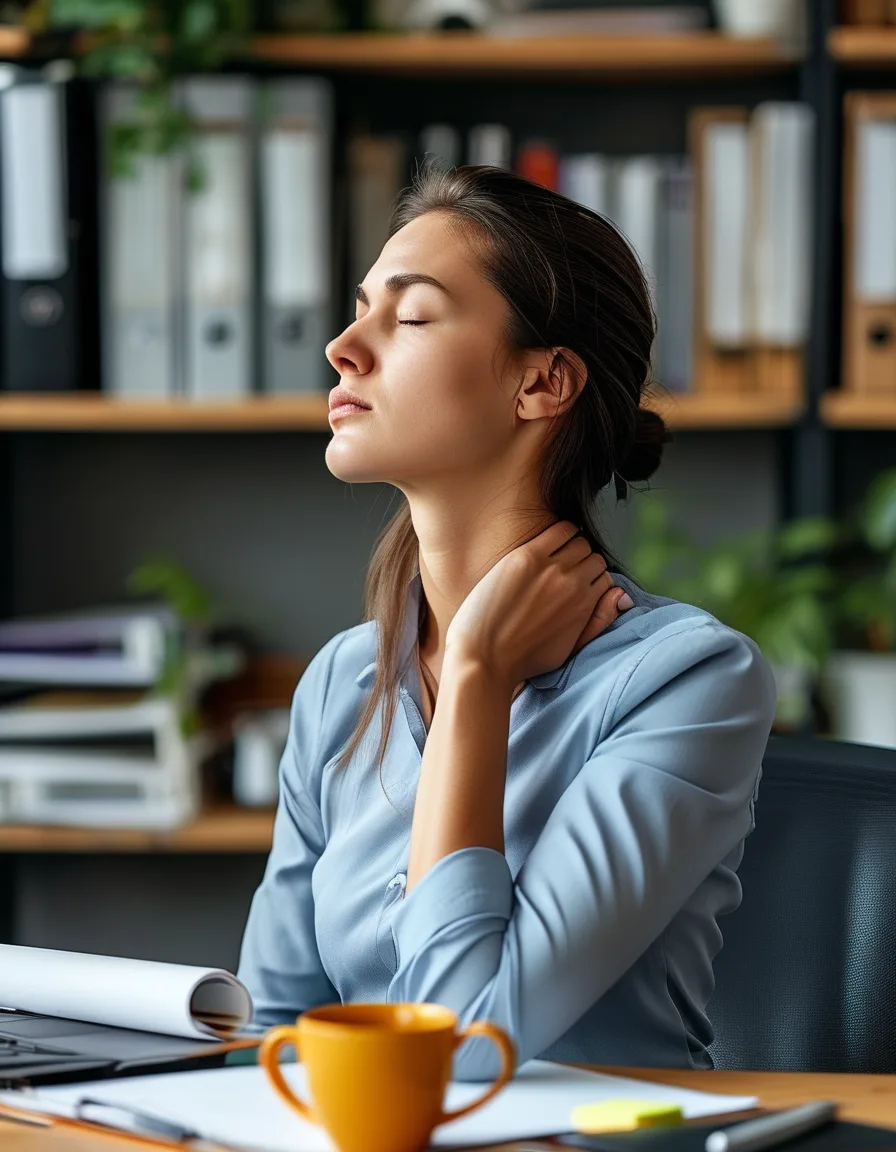 How to Tell If It's Tech Neck or Just Normal Muscle Soreness — the Difference Actually Matters